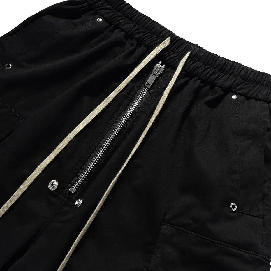 Z1 Long Drawstring Cargo Shorts