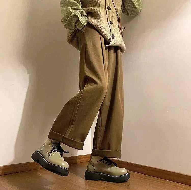Old Money Style Basic Daily Pants