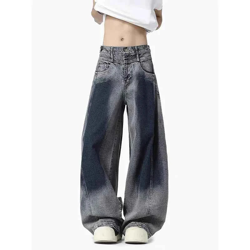 Vintage Streetwear High Waist Hip Hop Jeans