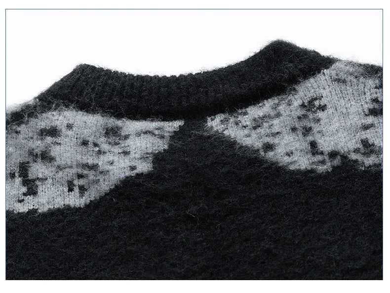 Y2K Stylish Hip Hop Knit Sweater