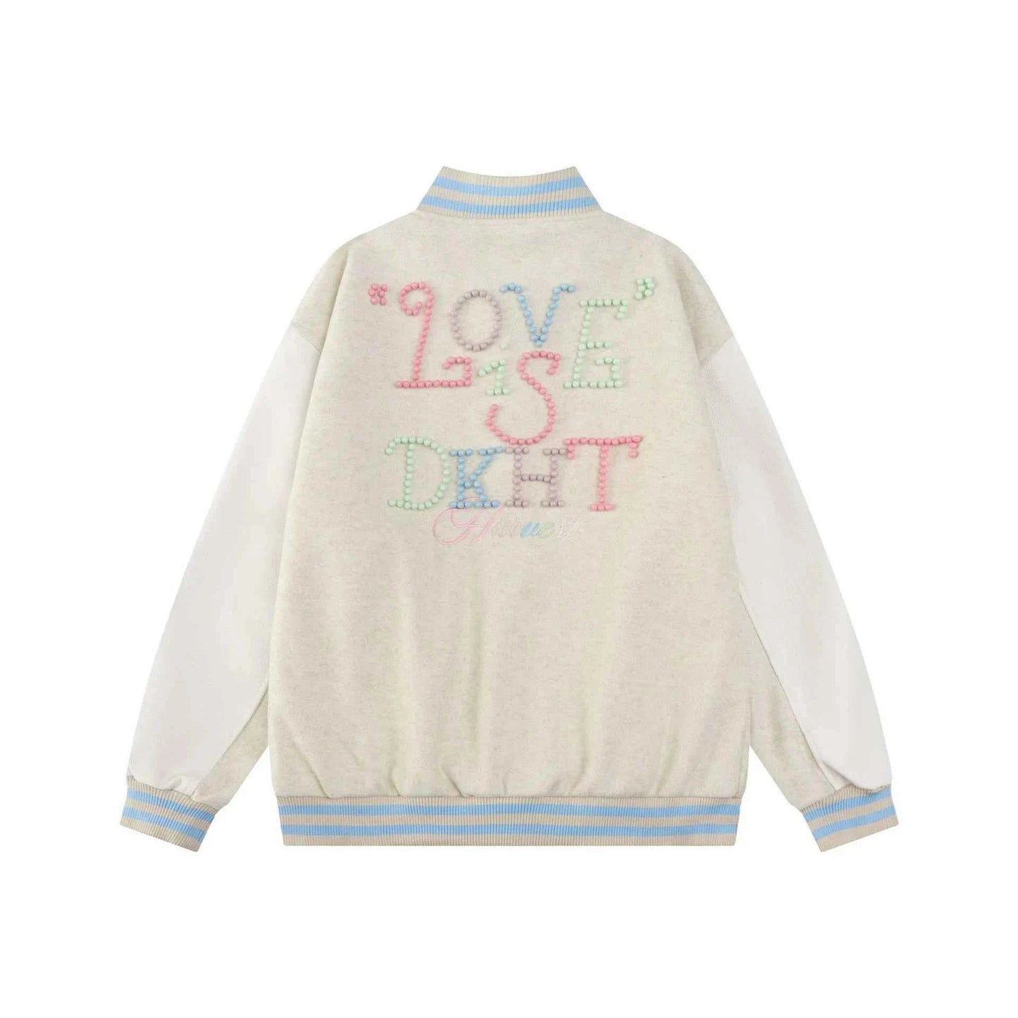 Y2K Women Patchwork Retro Baseball Varsity Jacket