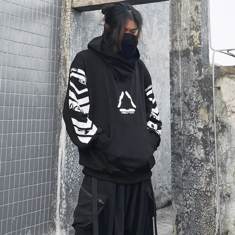 Cyber Tactical Turtle Neck Hoodie