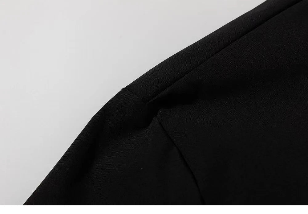 Plain Color With Kangaroo Pocket Jacket