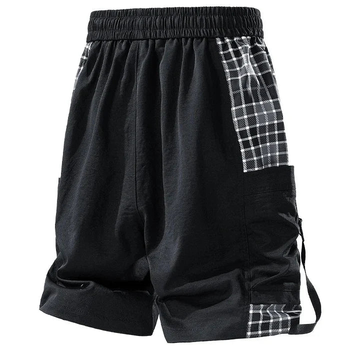 Plaid Cargo Shorts