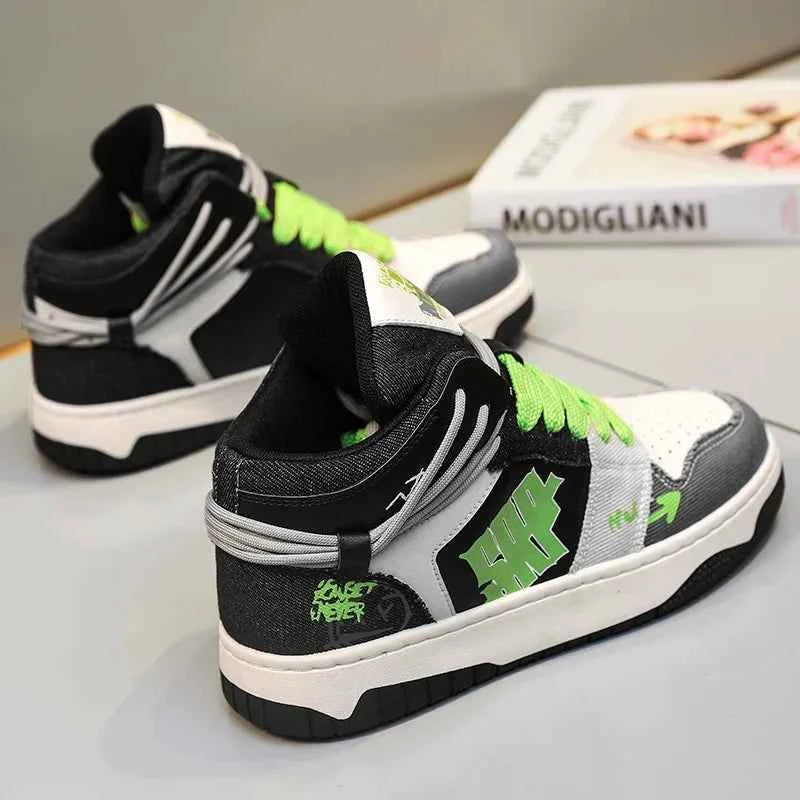 Breathable Lightweight High Skate Sneaker