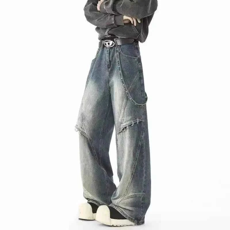 Autumn Hip Hop High Street Jeans