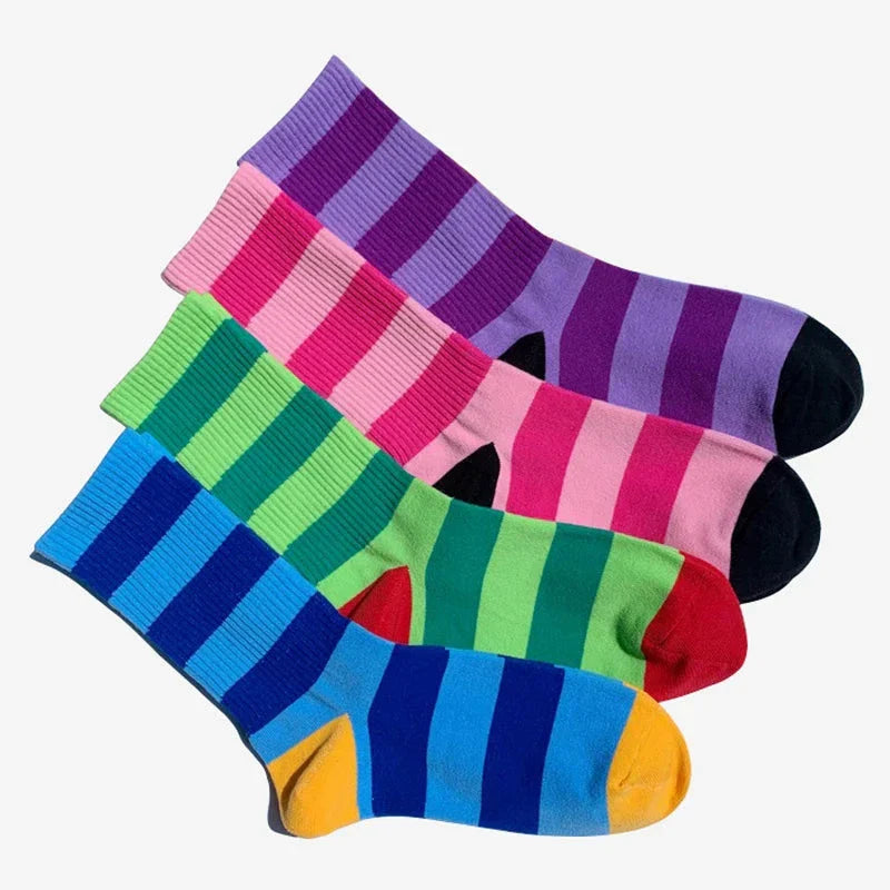 Funky Dunky Hipster Striped Socks