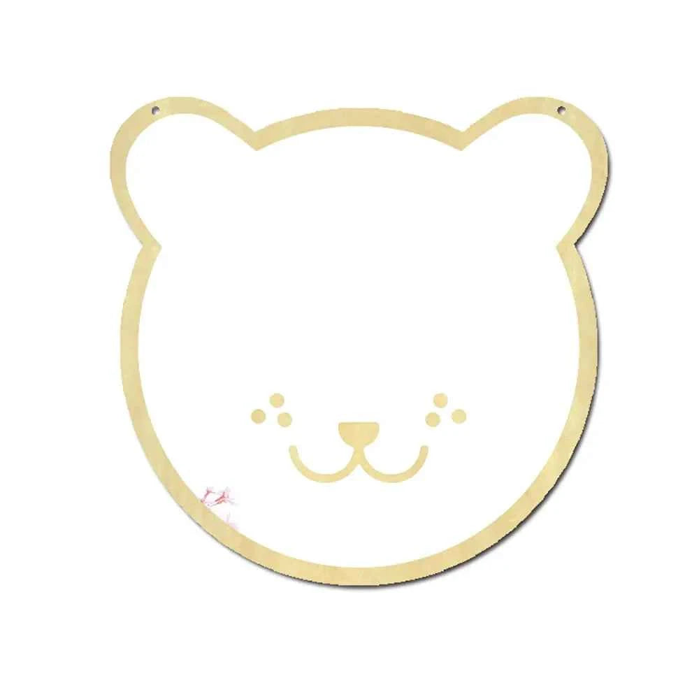 Wood Acrylic Animal Shapes Mirrors