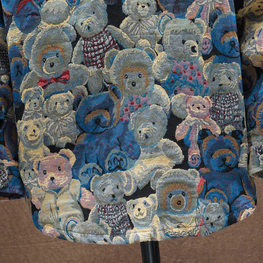 Teddy Bear Jacquard Jacket