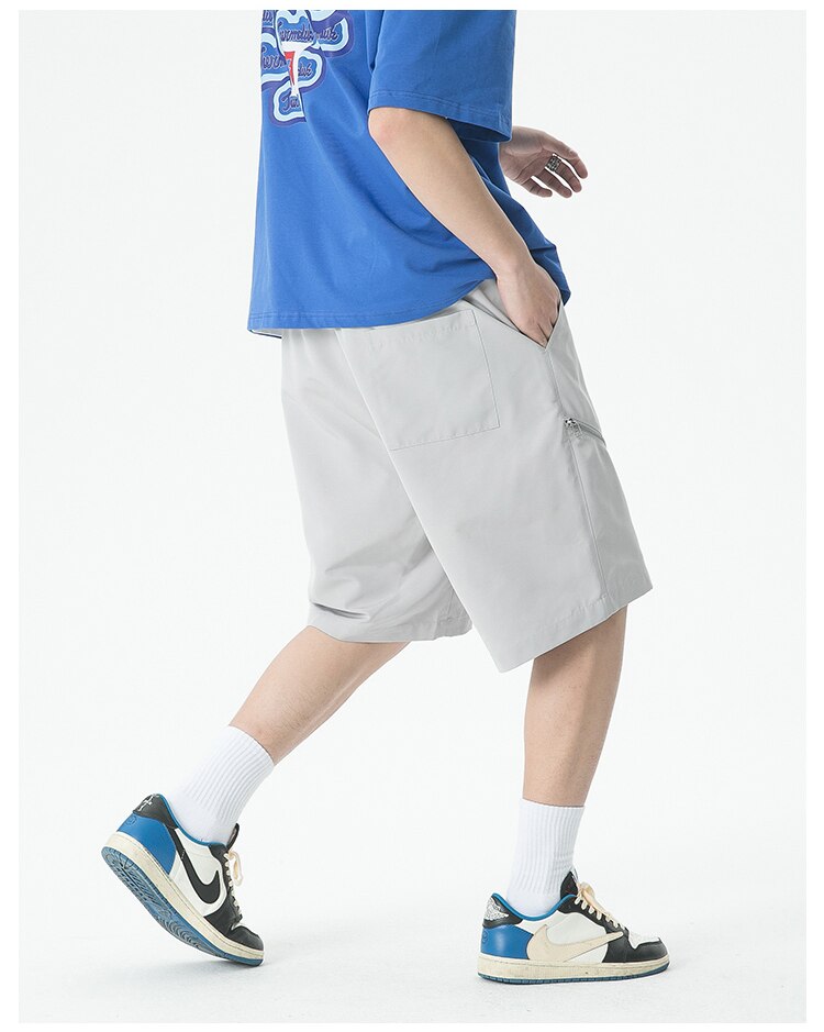 Y2K Centered Zipper Style Shorts