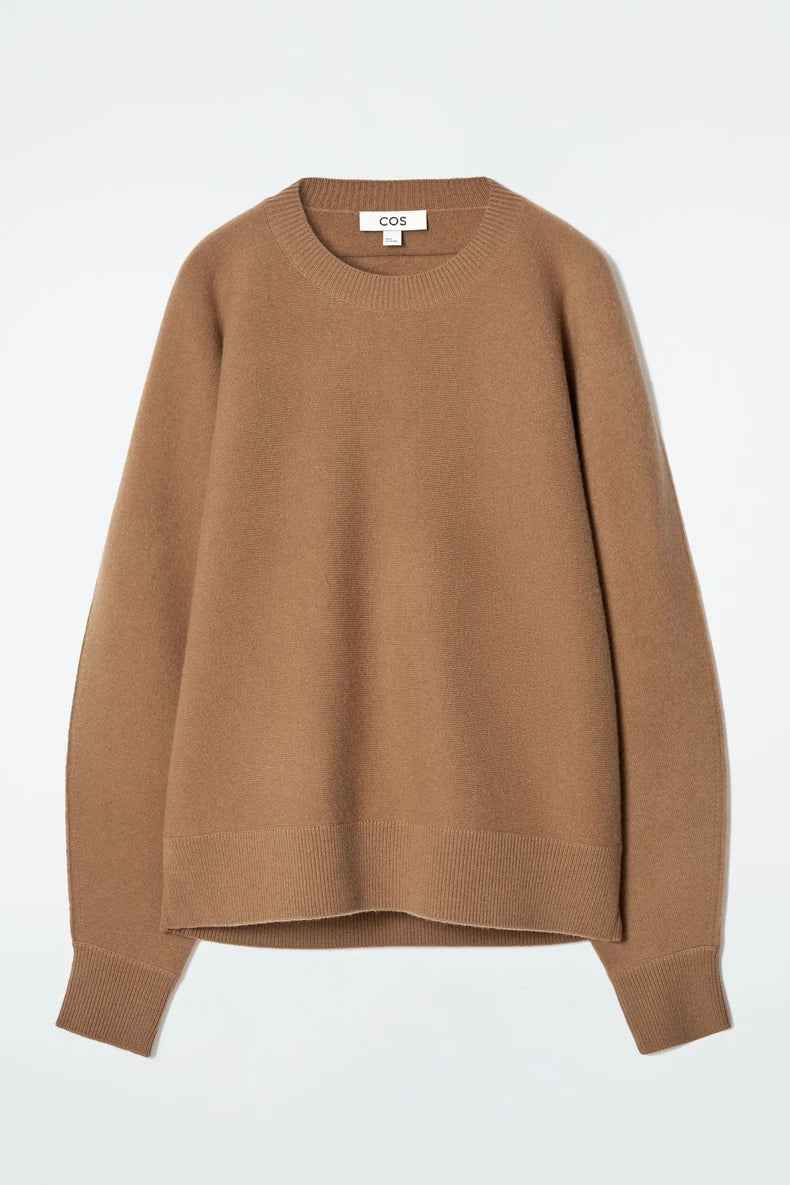 Ethereal Spring Style Reversible Crew Neck Sweater