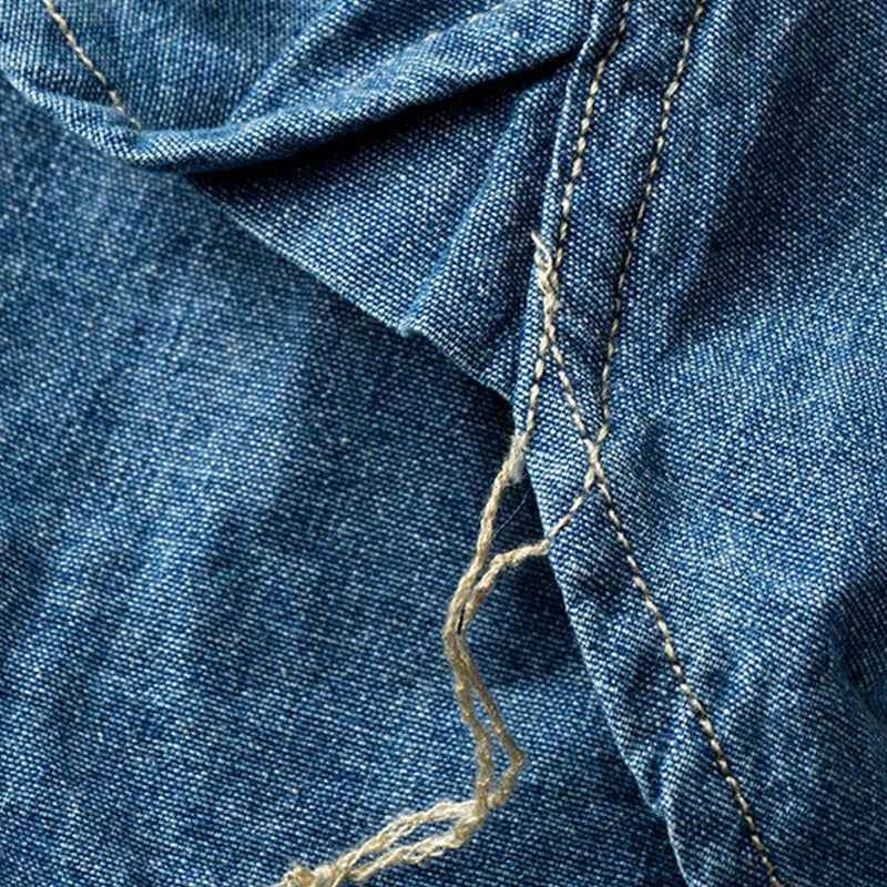 Insulated Streetwear Monroe Denim Long Sleeve Shirt