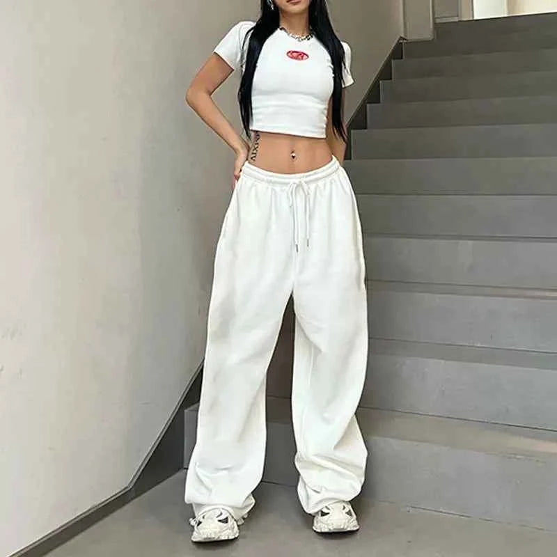 Autumn Drawstring Tied Athletic Casual Sweatpants