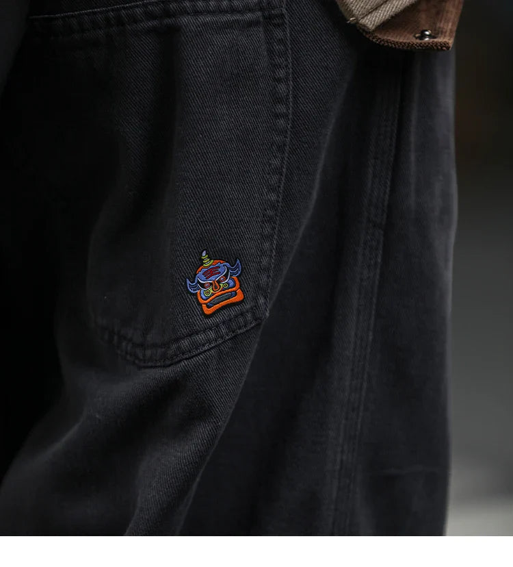 Casual Straight-Leg Trousers