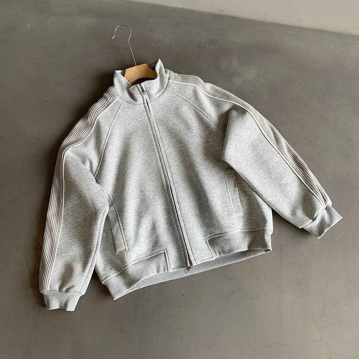 Sportswear Color Block Zip Up Sweatshirt