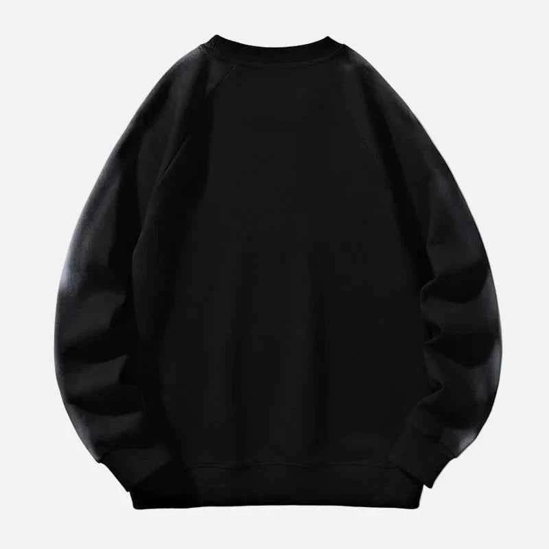 Oversized Cityboy Splice Hip Hop Sweatshirt