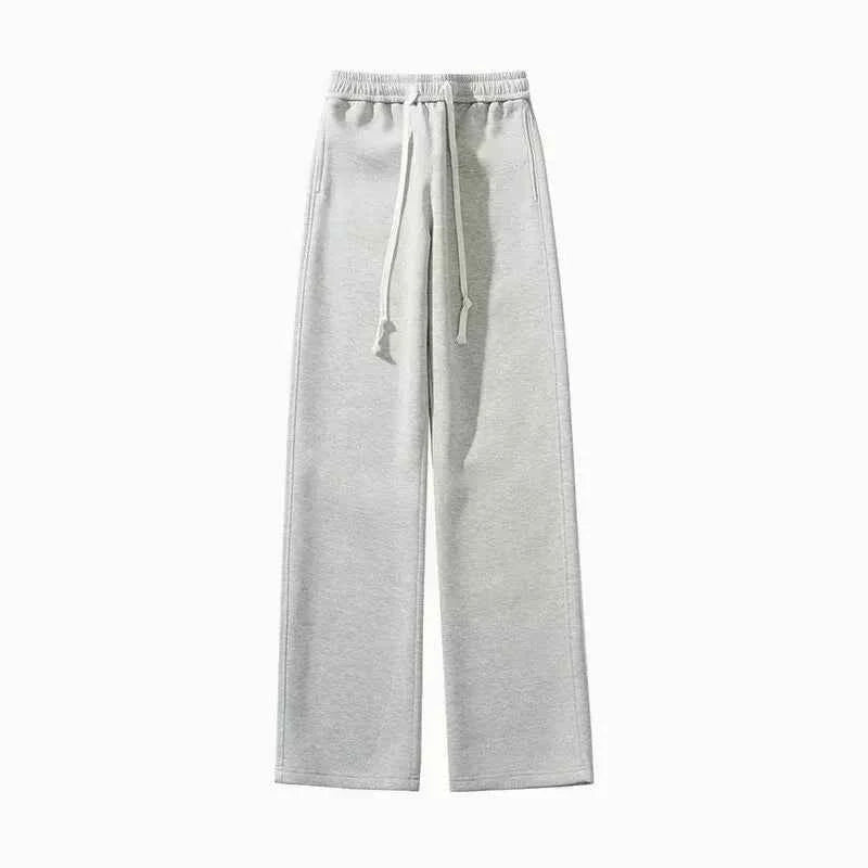 Streetwear Vintage Drape Baggy Pant Fleece Sweatpants