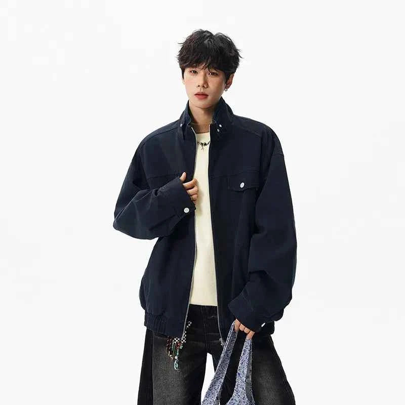Fashionable American Retro Loose Fit Denim Jacket