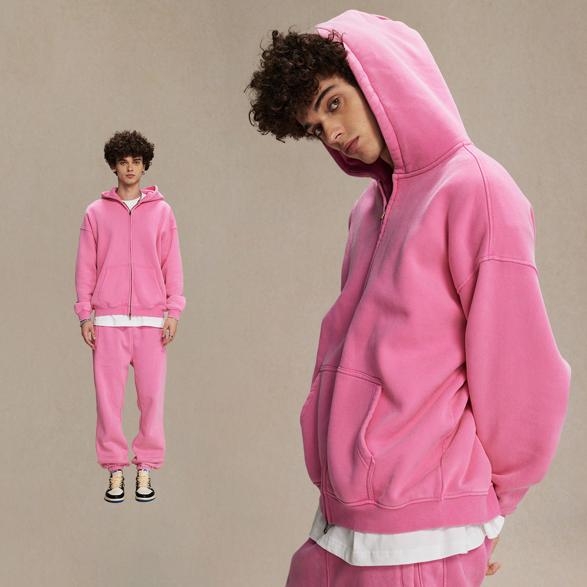 Vintage Unisex Washed Set - Luxuryurbanwear