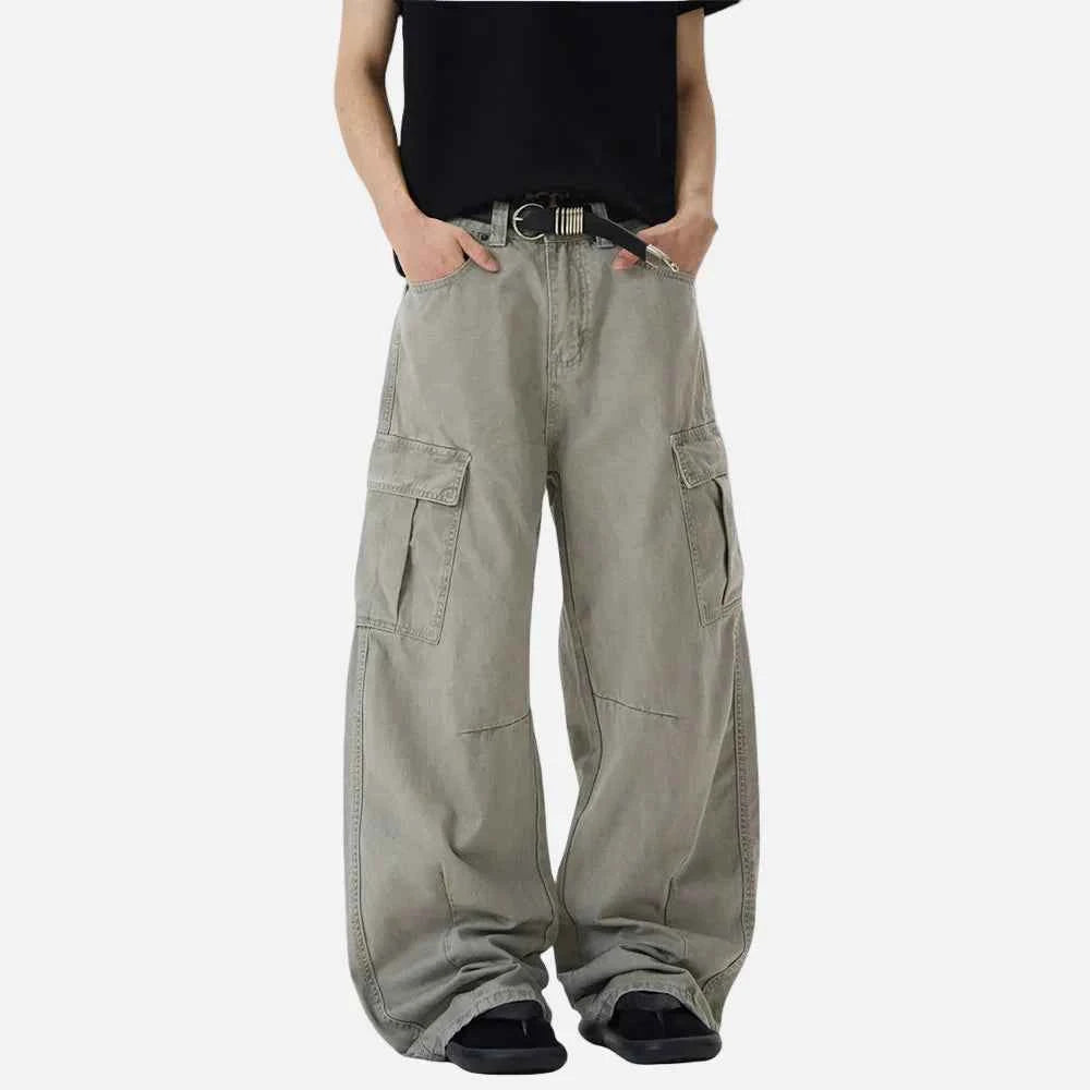 Durable 2000s Style Cargo Scimitar Pants