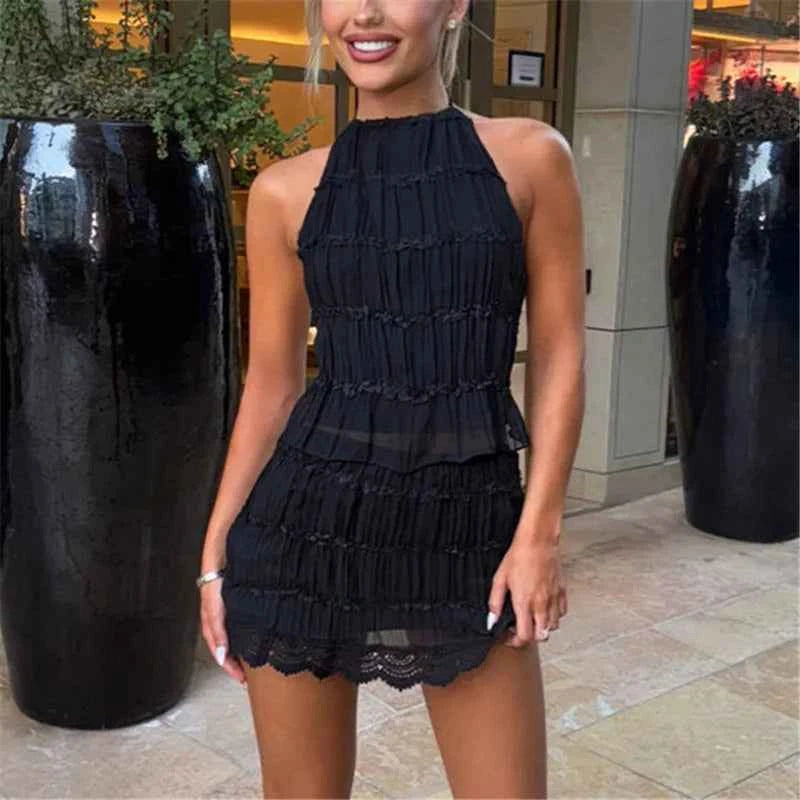 Two Piece Skirt Set for Women Outfits