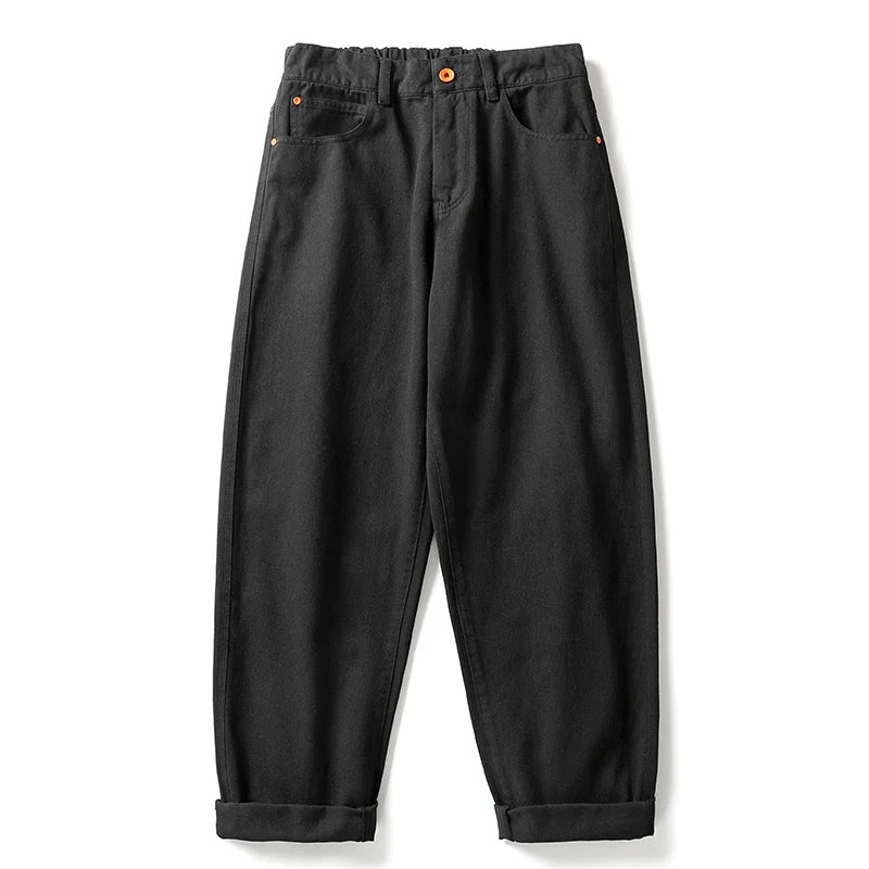 Casual Straight-Leg Trousers