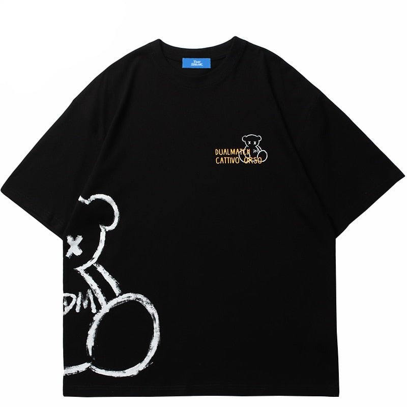 DM CATTIVO ORSO X-Eyed Bear T-Shirt