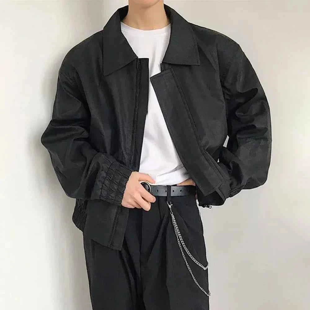 Men Signature British Casual Bomber Jacket