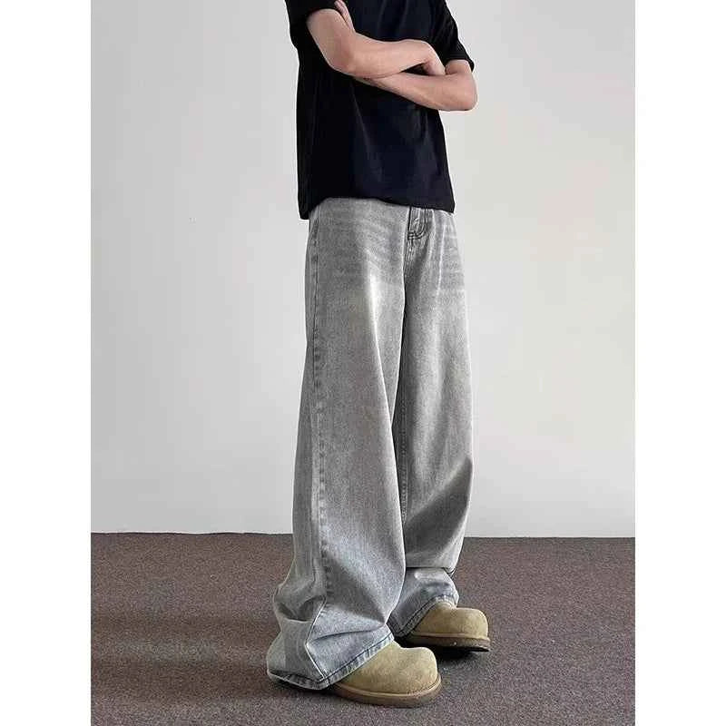 Y2K Essential Oversized Trendy Casual Denim Jeans