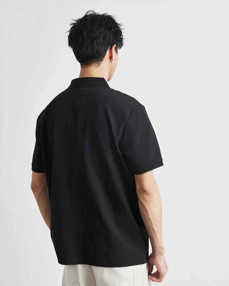 Men's Casual Breathable Luxury Polo for Summer T-Shirt