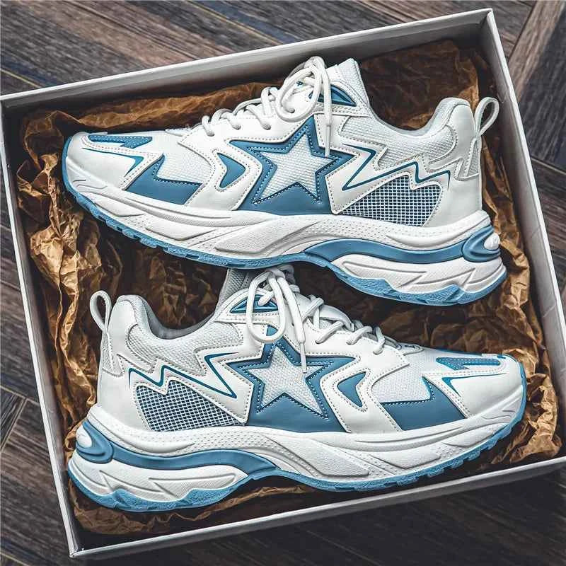 Vintage Stars Platform Sneakers