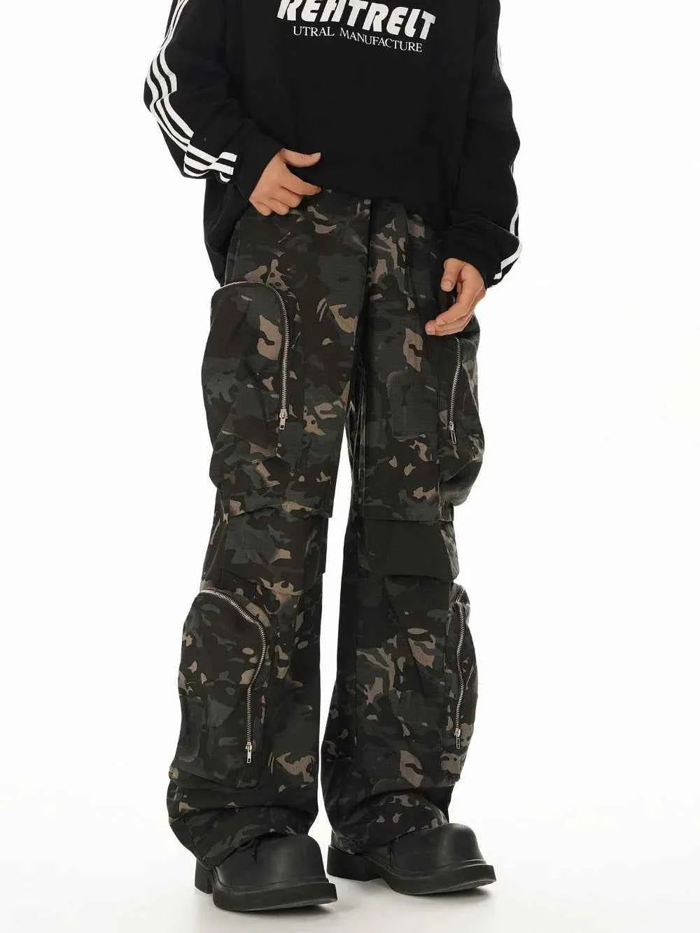 Camouflage Multi-Pocket Military Tactical Pants