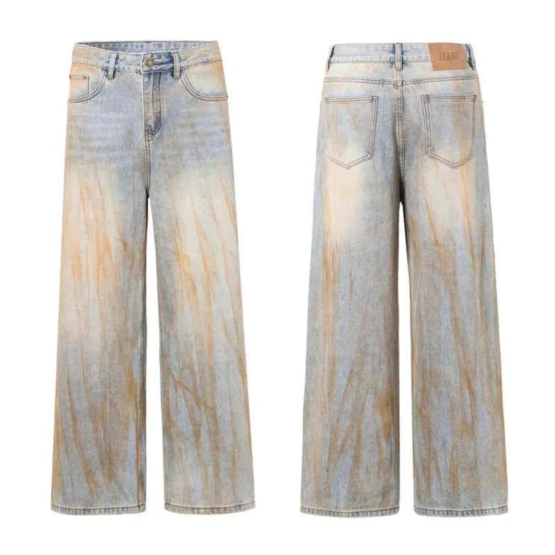 Trendy Cool Loose Fit Wide Leg Jeans
