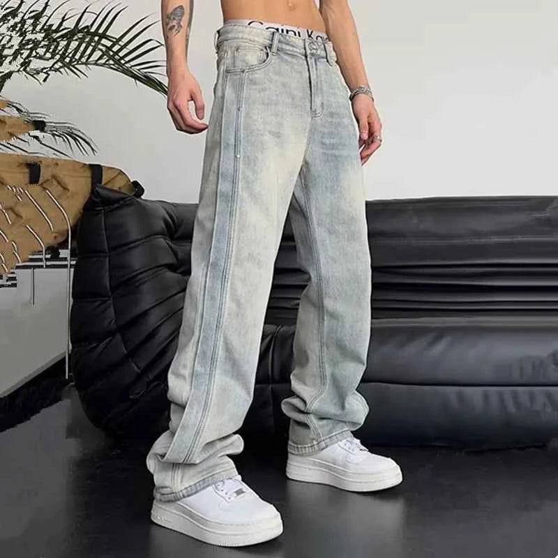 Luxury Retro Vintage Baggy Hip Hop Jeans