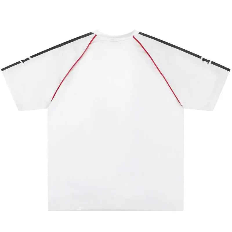 Insulated Dalmatian Graphic Mesh Jersey T-Shirt