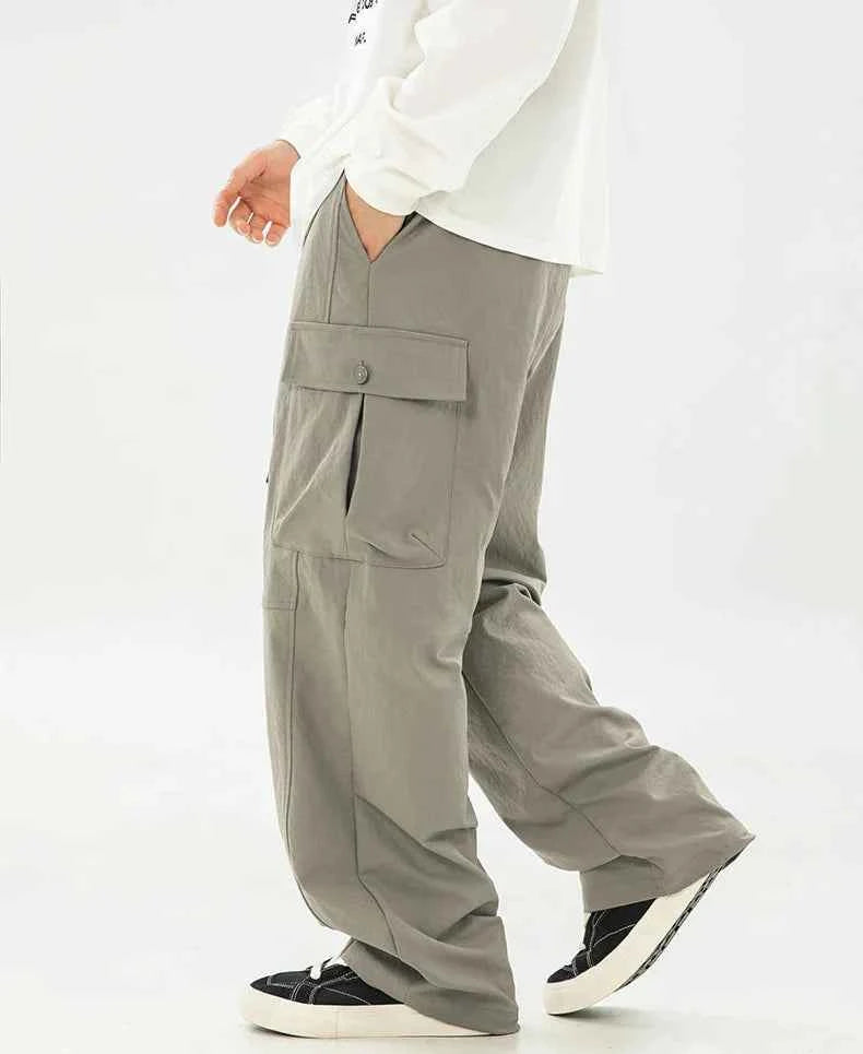 Elevated Stylish Utility Workwear Cargo Pants