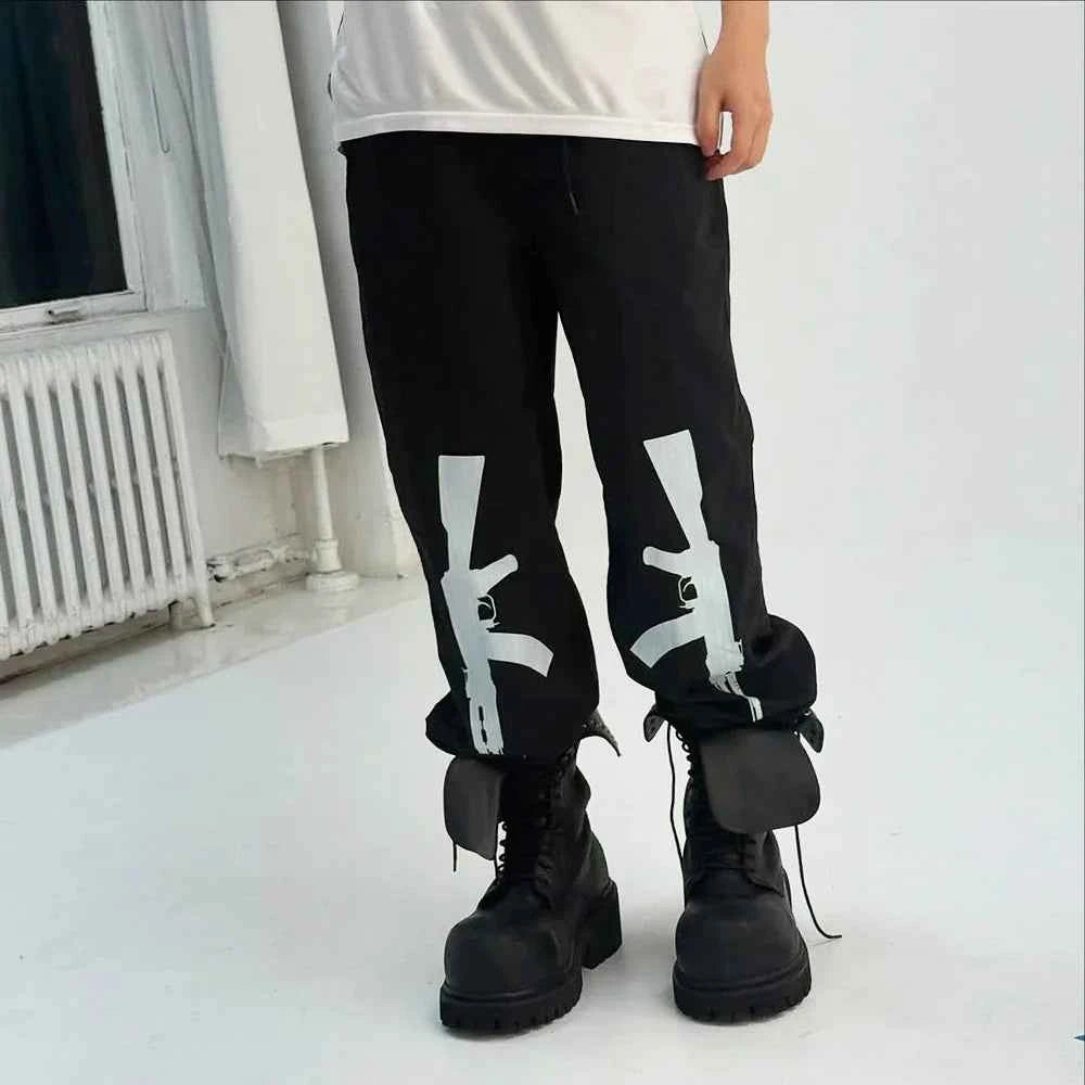 Cozy Personalized AK Pattern Print Jogger