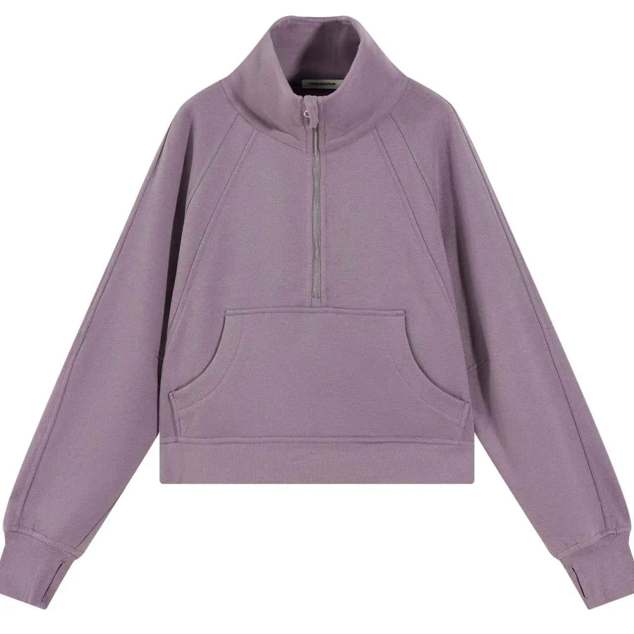 Warm Fleece Half-Zip Sweatshirt