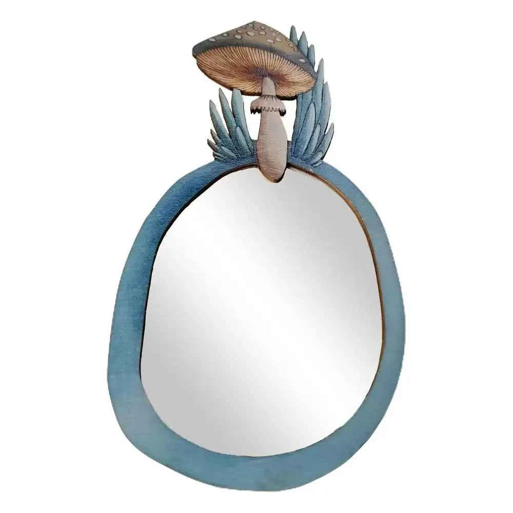 Mushroom Aesthetic Retro Mirror