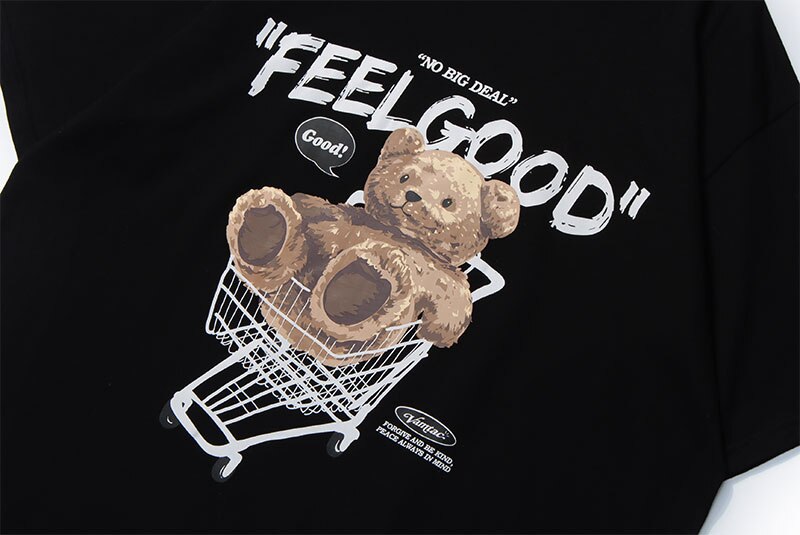 Teddy Bear 'Feel Good' T-Shirt