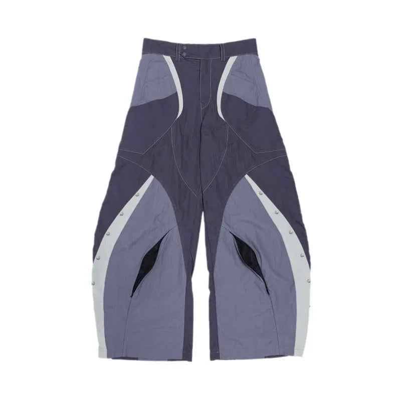 Breathable Lightweight Spliced Cargo Pants