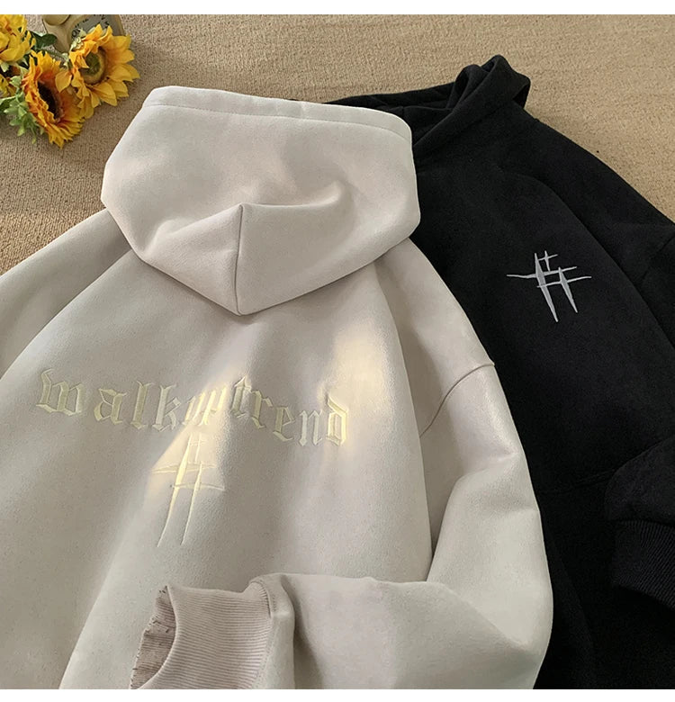 Malk Up Trend Suede Hoodie