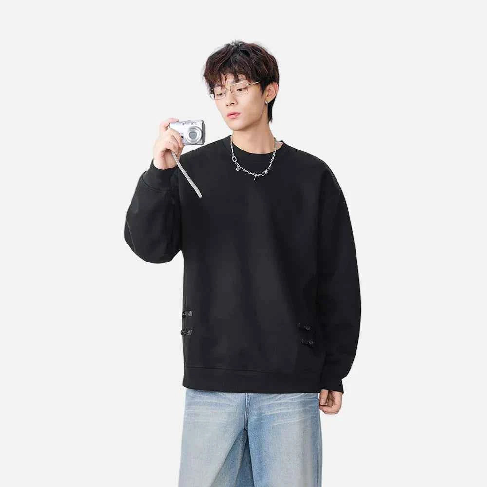 Streetwear Hip Hop Crew Neck Sweatshirt