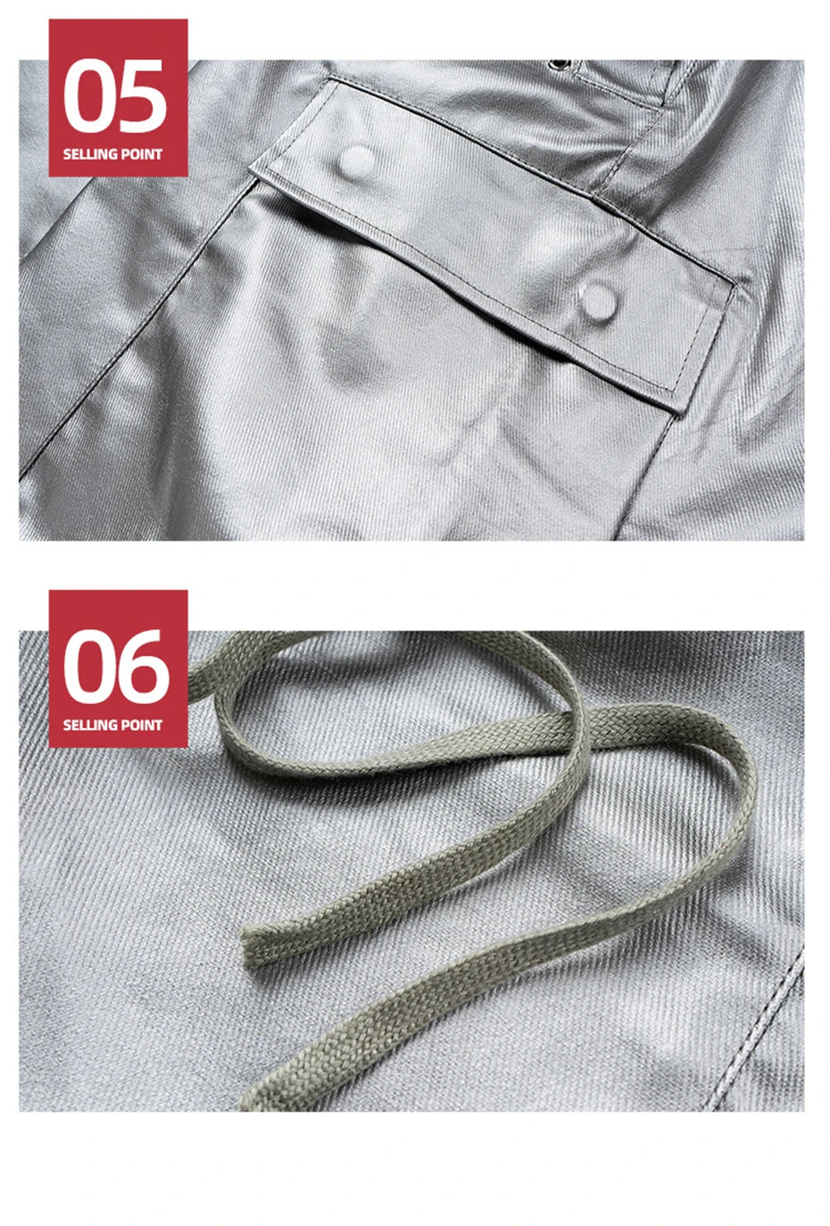 Z1 Long Drawstring Cargo Shorts