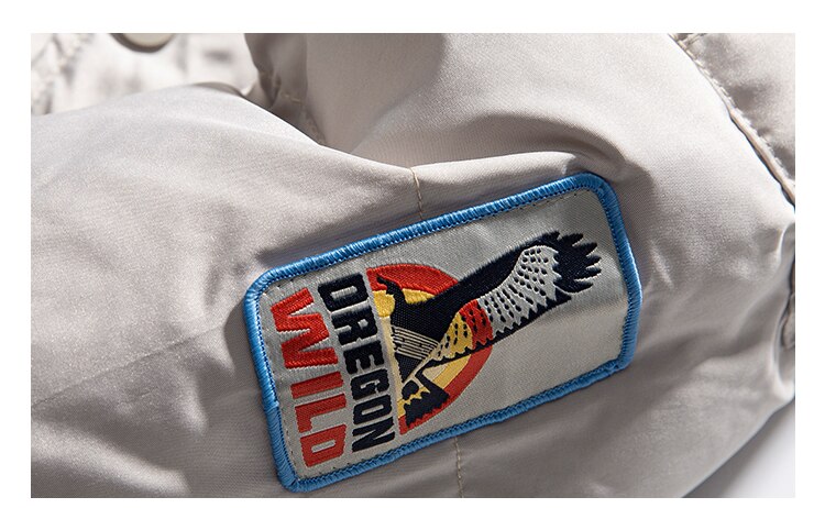OREGON WILD Rock Patches Bomber Jacket
