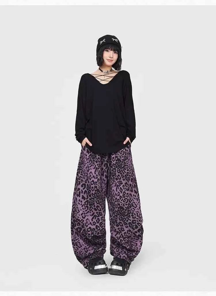 Leopard StreetWare Print Paratrooper Pants