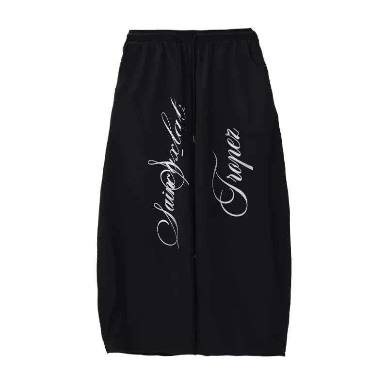Quick Dry Black Tech Jazz Pants