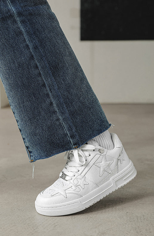 Stars Chunky Shoes - Multi-Dimensional Luxury Platform Trainers | LuxuryUrbanwear