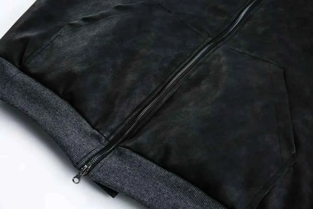 Retro High Street Double-Sided Hooded Jacket