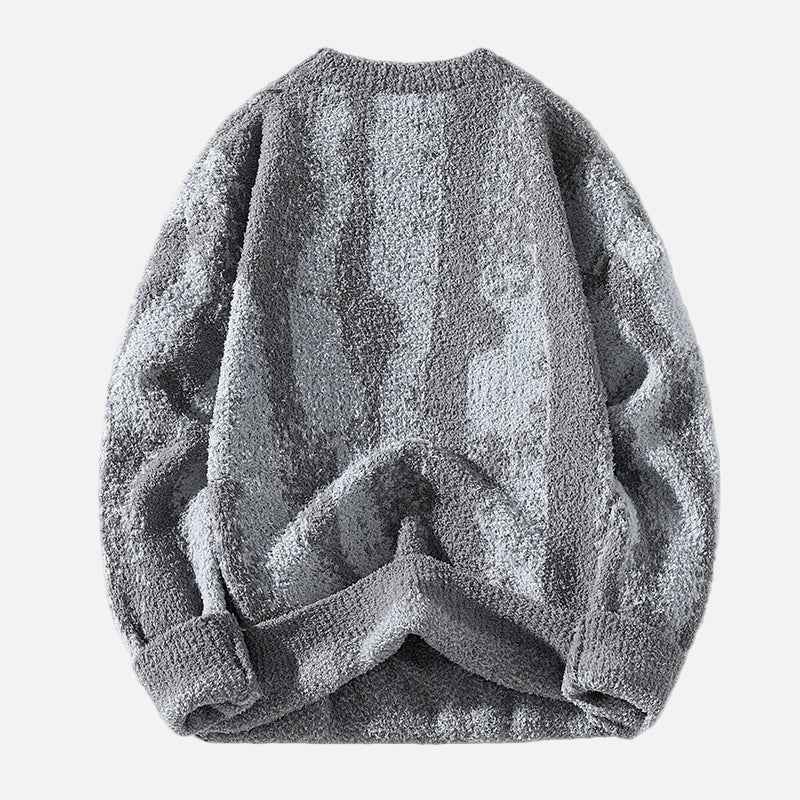 Streetwear Cozy Knitted Tie-Dyed Sweater